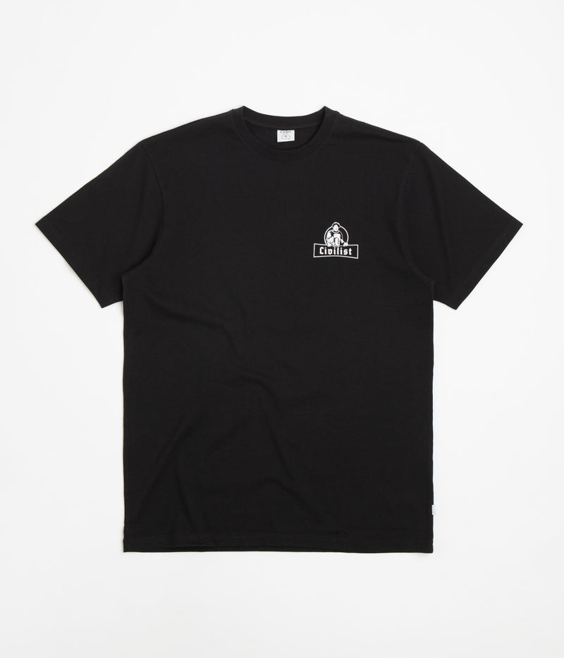 Civilist Schulle T-Shirt in Black