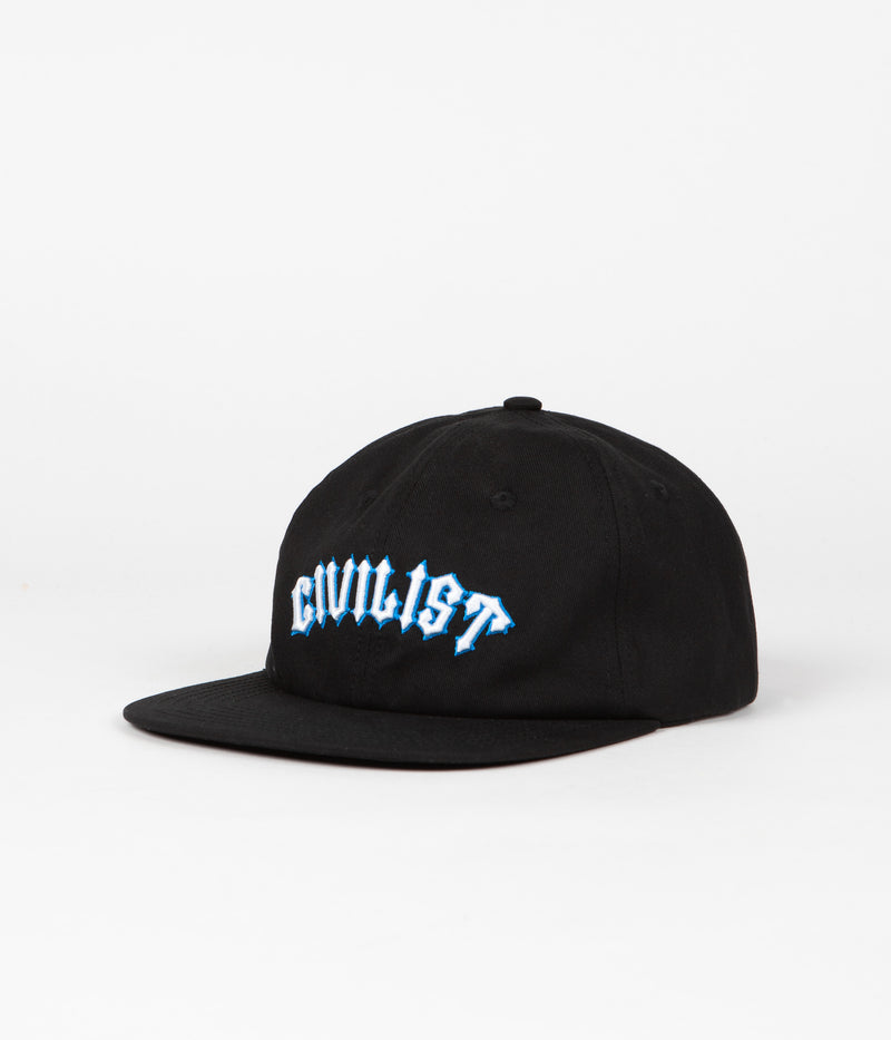 Civilist Spike Cap in Black