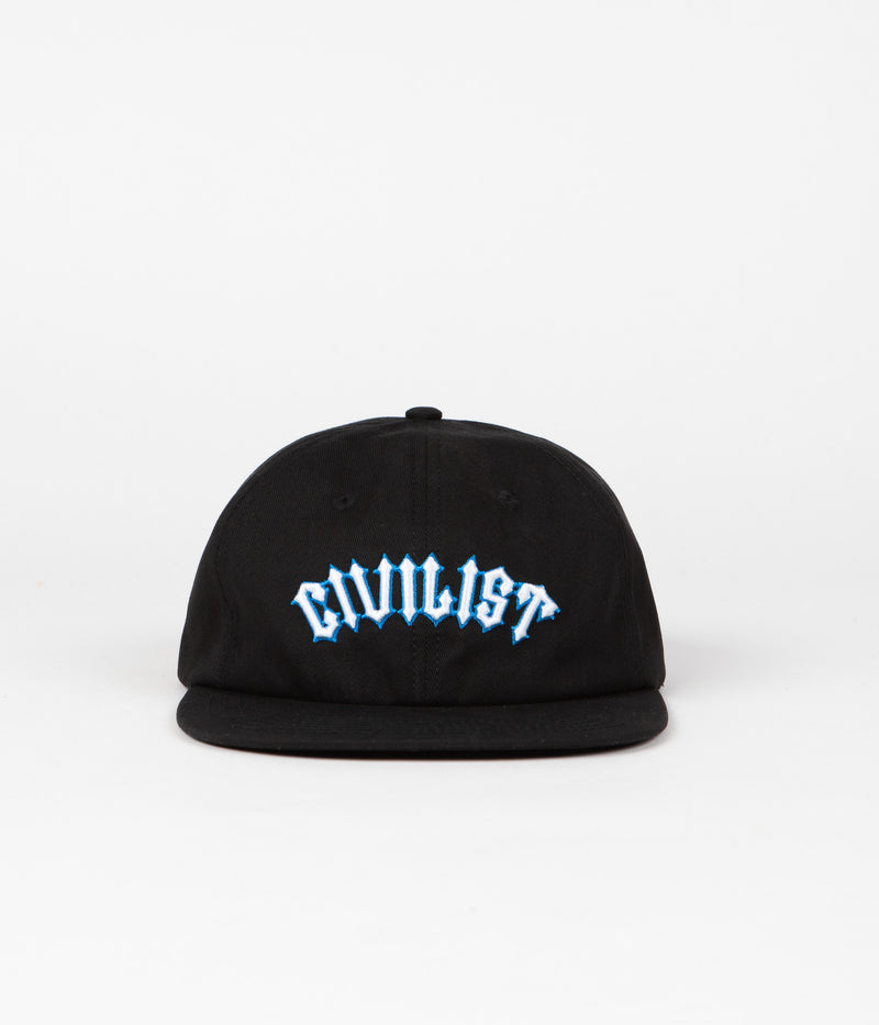 Civilist Spike Cap in Black