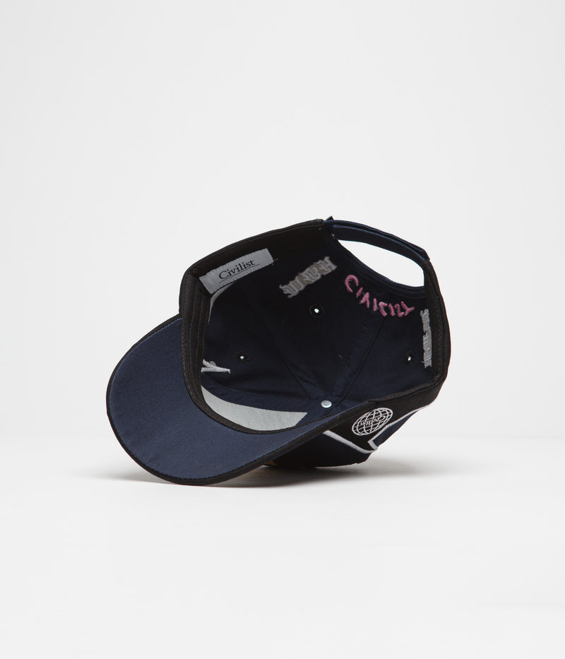 Civilist Sponsor Cap in Navy and Black