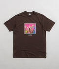 Civilist The End T-Shirt in Brown
