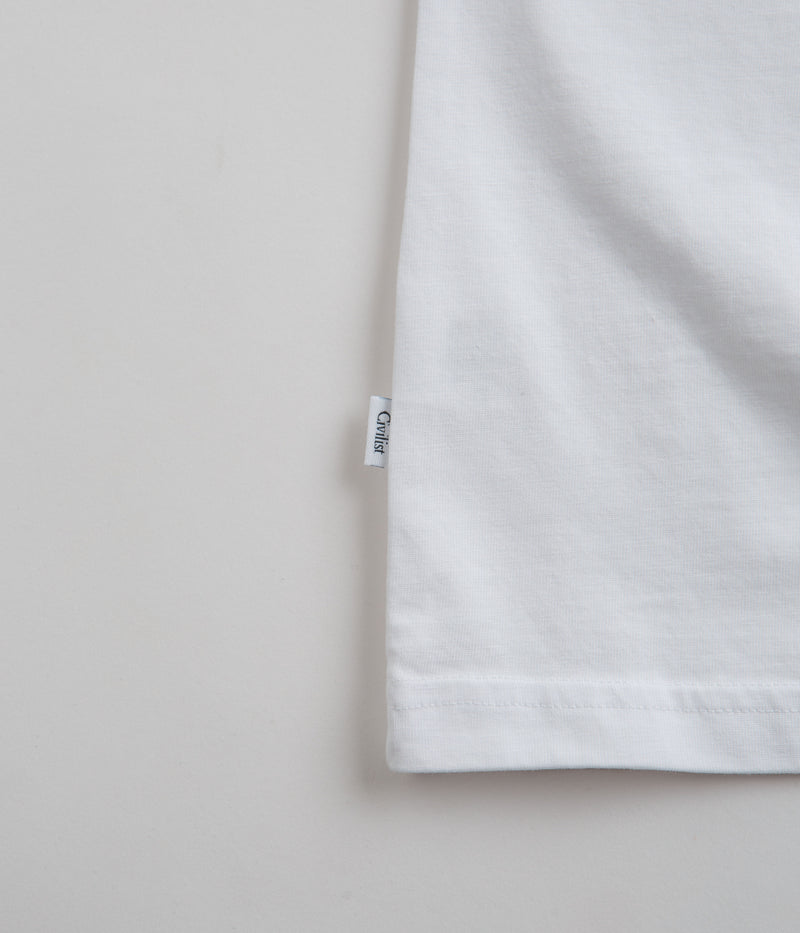 Civilist The End T-Shirt in White