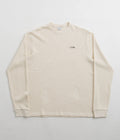 Civilist Thermal Waffle Long Sleeve T-Shirt in Ecru