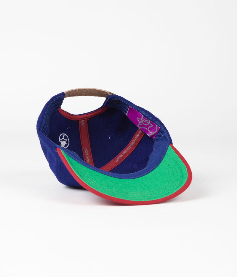 Classic Grip Boss Cap in Navy and Red