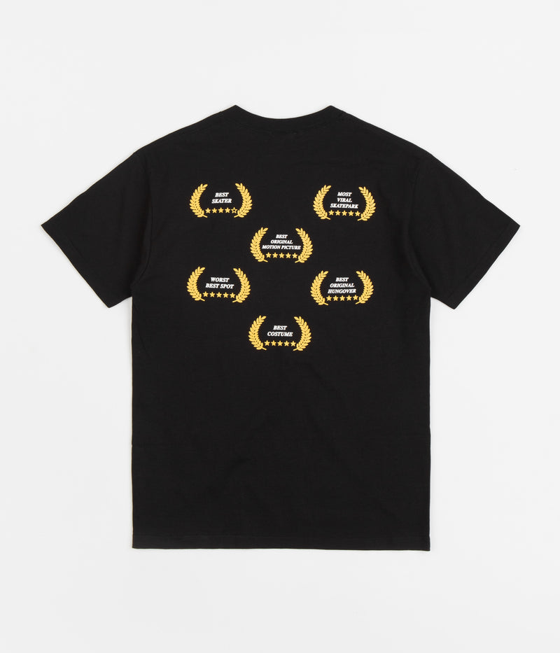 Classic Grip x Quartersnacks Winner T-Shirt in Black