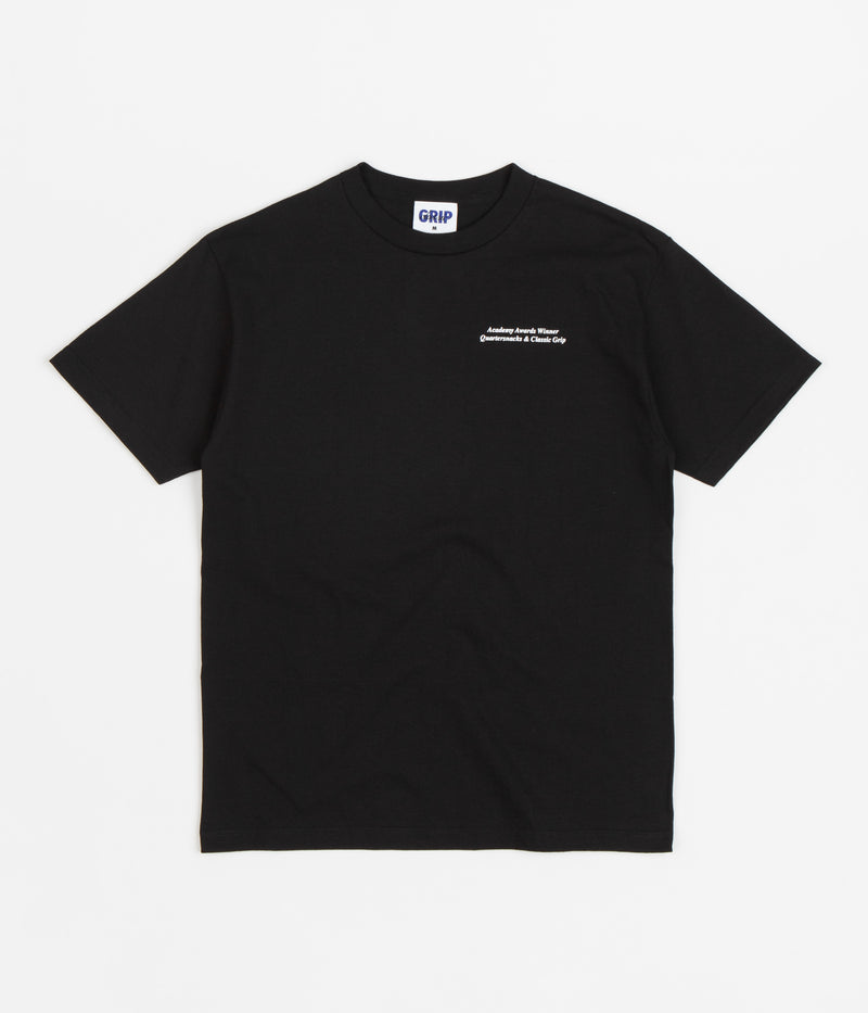 Classic Grip x Quartersnacks Winner T-Shirt in Black