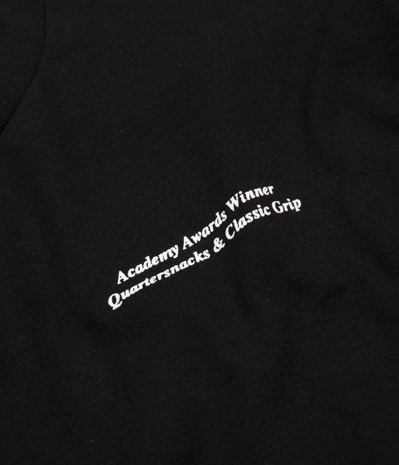 Classic Grip x Quartersnacks Winner T-Shirt in Black