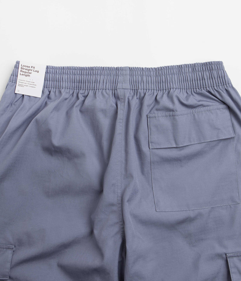 Nike Club Cargo Pants in Ashen Slate and White