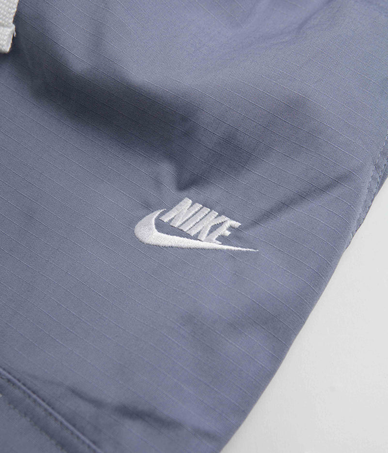 Nike Club Cargo Pants in Ashen Slate and White