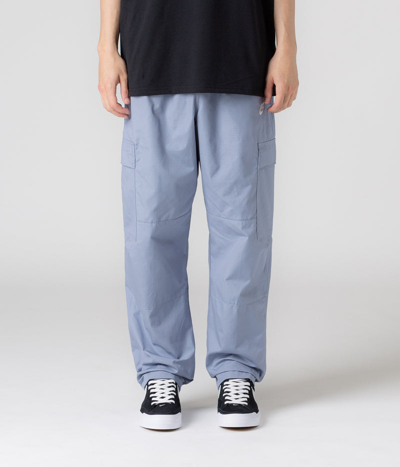 Nike Club Cargo Pants in Ashen Slate and White
