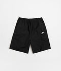 Nike Club Cargo Shorts in Black and White