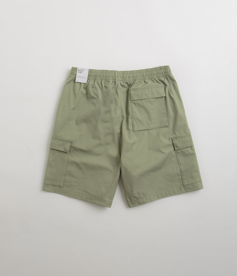 Nike Club Cargo Shorts in Oil Green and White