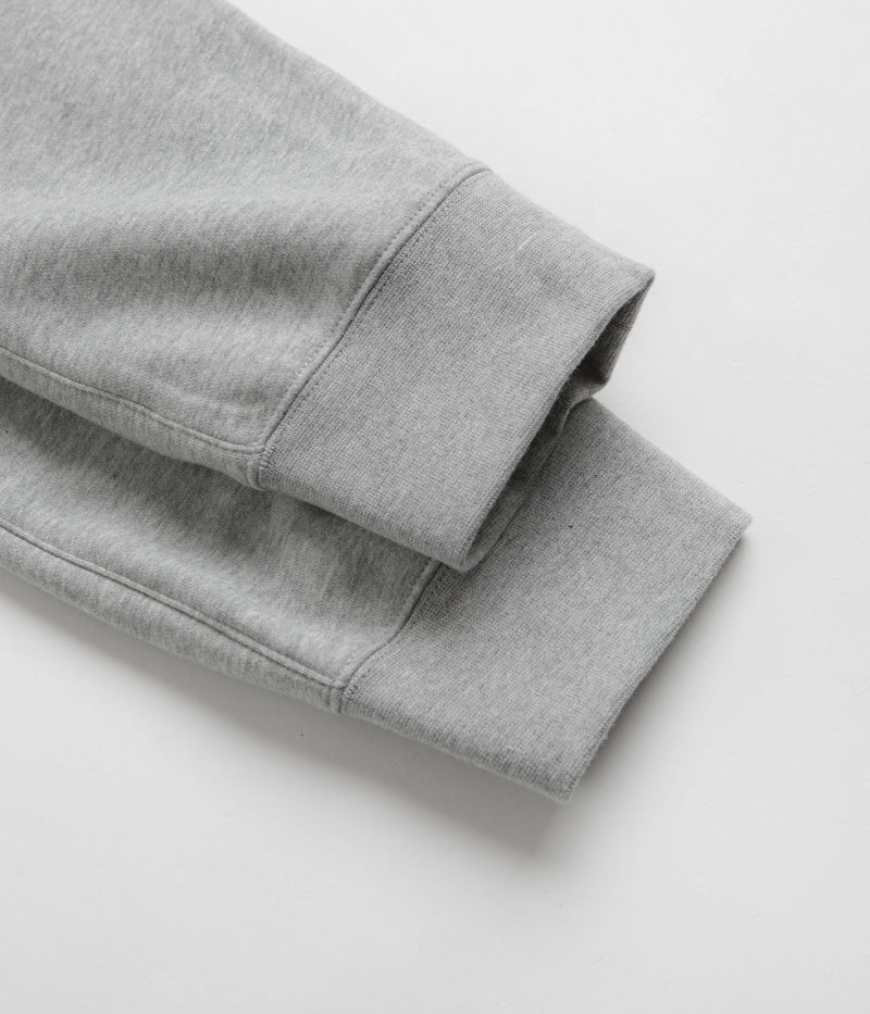 Nike Club Fleece Joggers in Dark Grey Heather and Matte Silver / White