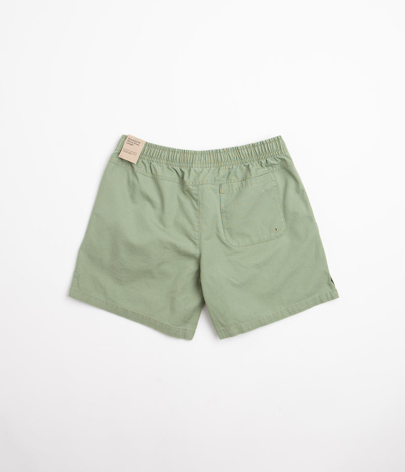 Nike Club Flow Shorts in Oil Green and White