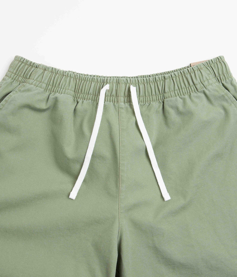 Nike Club Flow Shorts in Oil Green and White