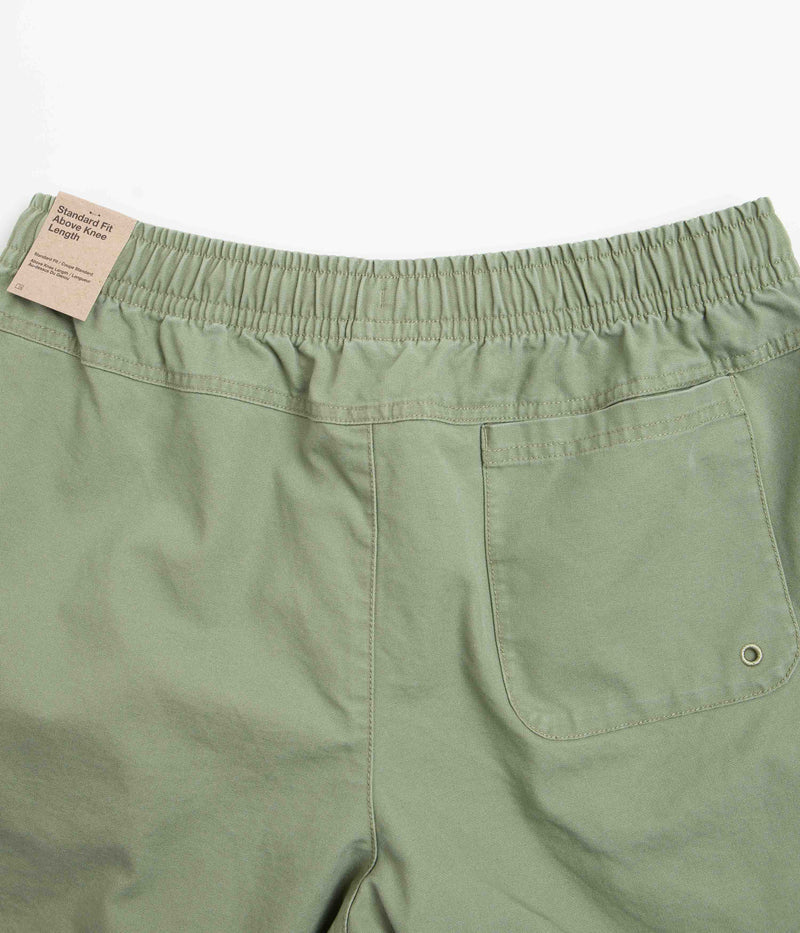 Nike Club Flow Shorts in Oil Green and White