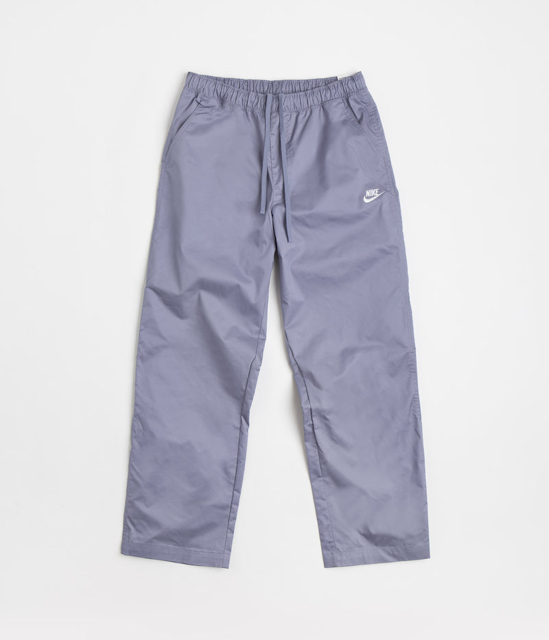 Nike Club Straight Leg Pants in Ashen Slate and White