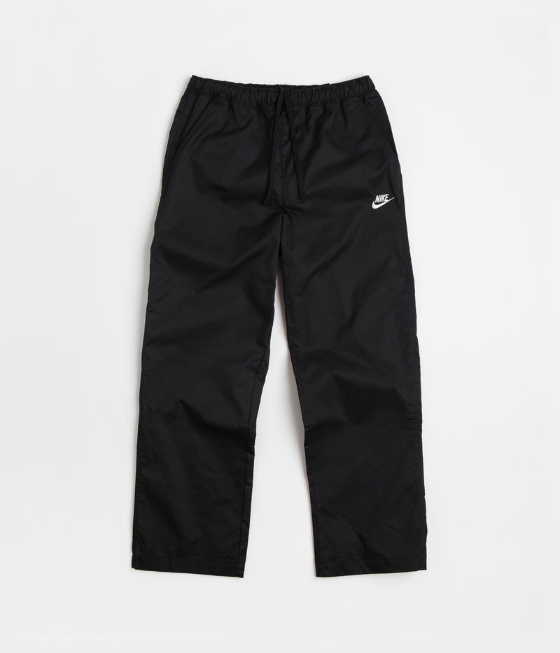 Nike Club Straight Leg Pants in Black and White