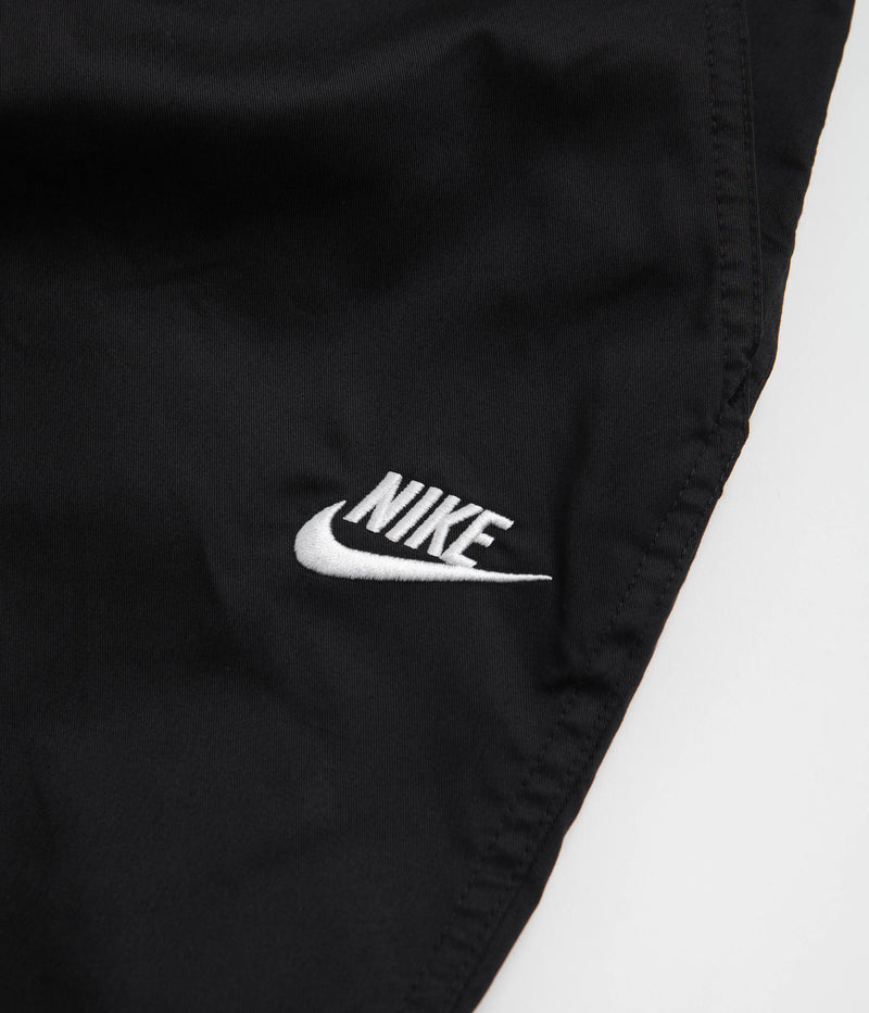 Nike Club Straight Leg Pants in Black and White