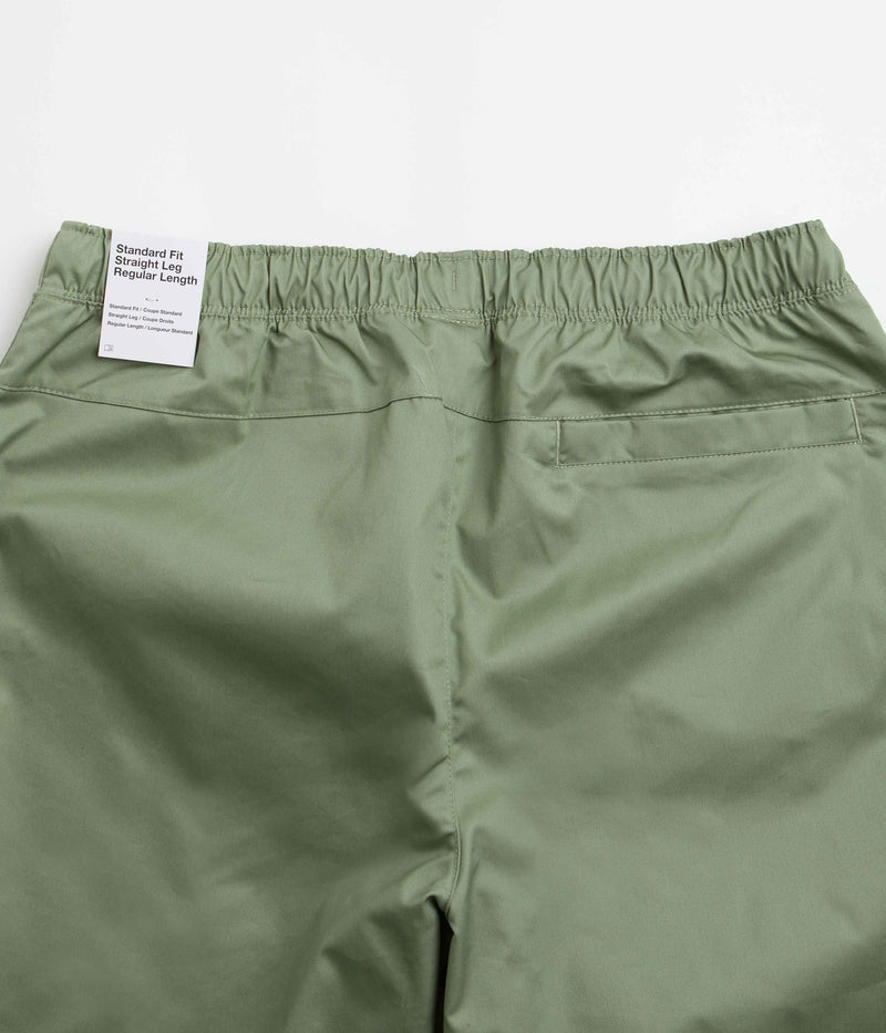 Nike Club Straight Leg Pants in Oil Green and White