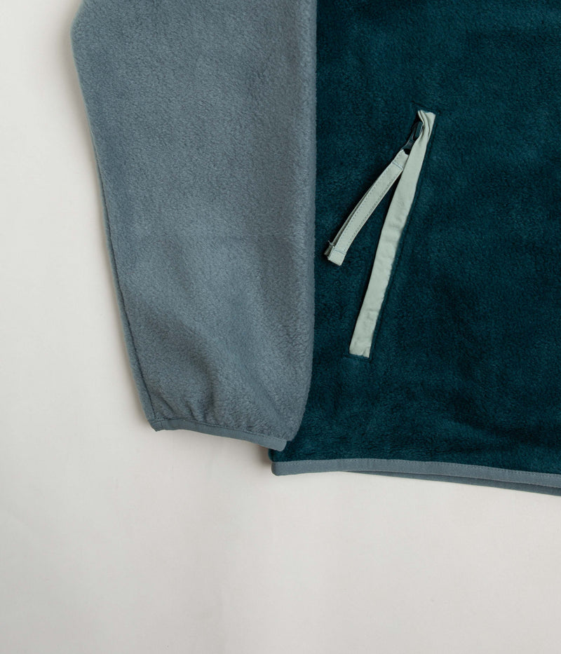 Columbia Back Bowl Full Zip Fleece in Metal and Night Wave