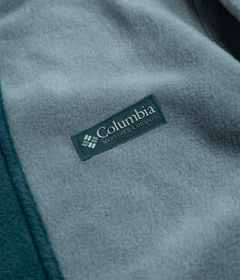 Columbia Back Bowl Full Zip Fleece in Metal and Night Wave