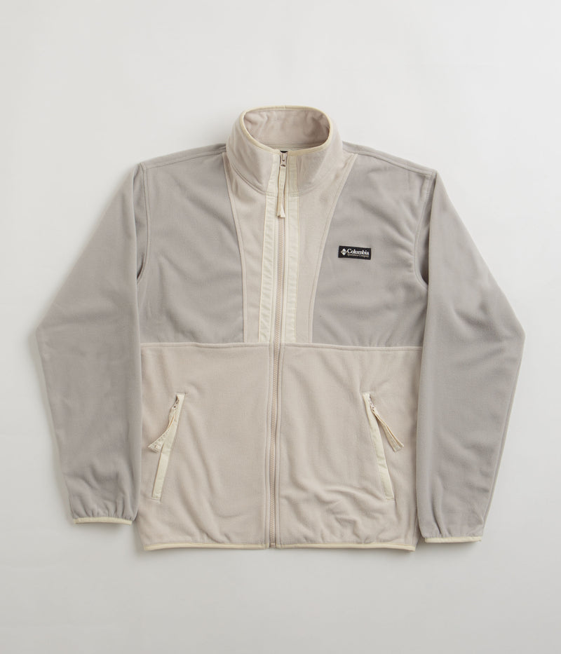 Columbia Back Bowl Lightweight Fleece in Flint Grey and Dark Stone / Chalk