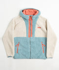 Columbia Backbowl Sherpa Hoodie in Dark Stone and Stone Blue