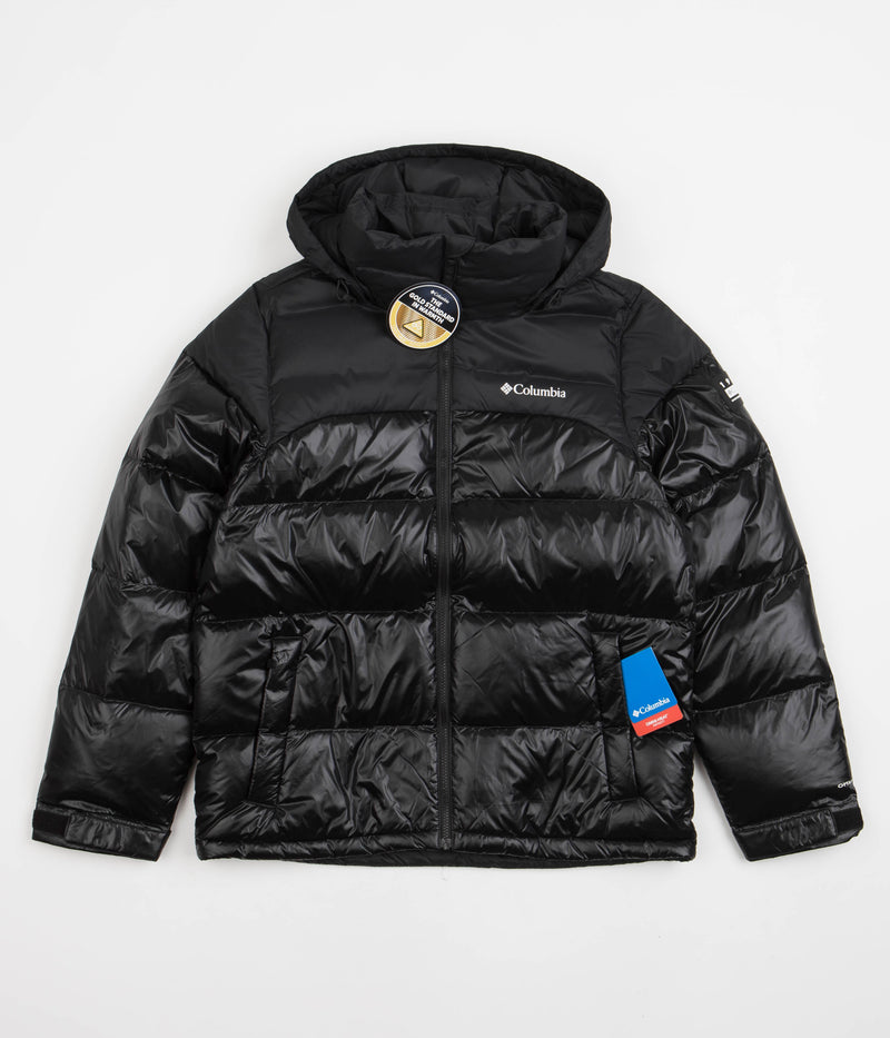 Columbia Bulo Point II Down Jacket in Black Shiny and Black