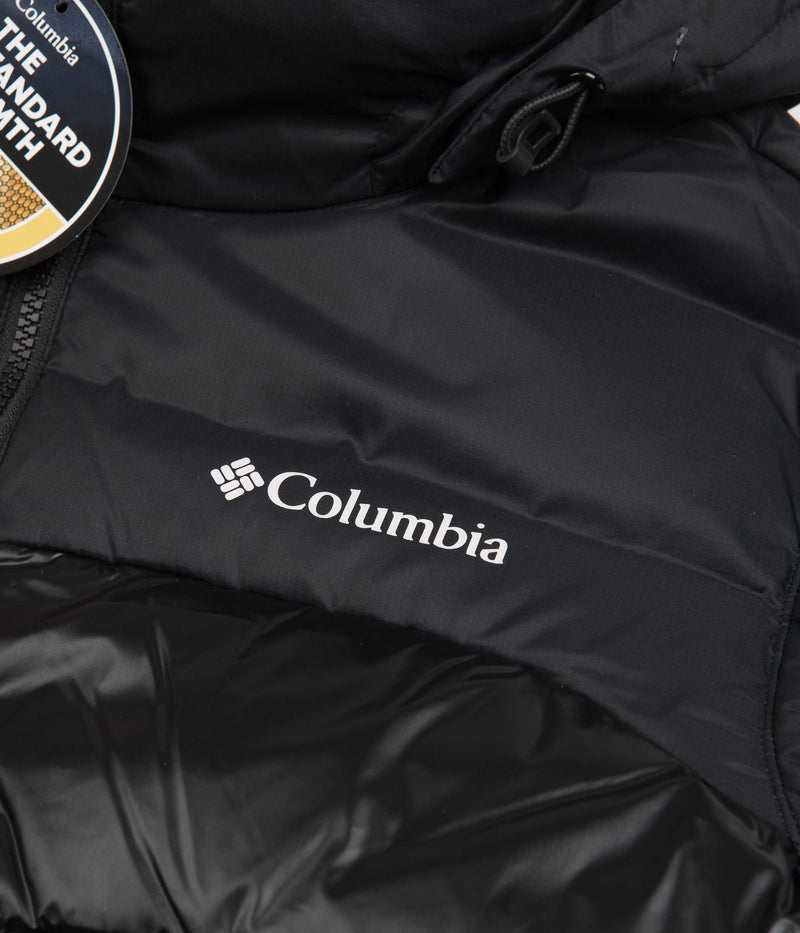 Columbia Bulo Point II Down Jacket in Black Shiny and Black