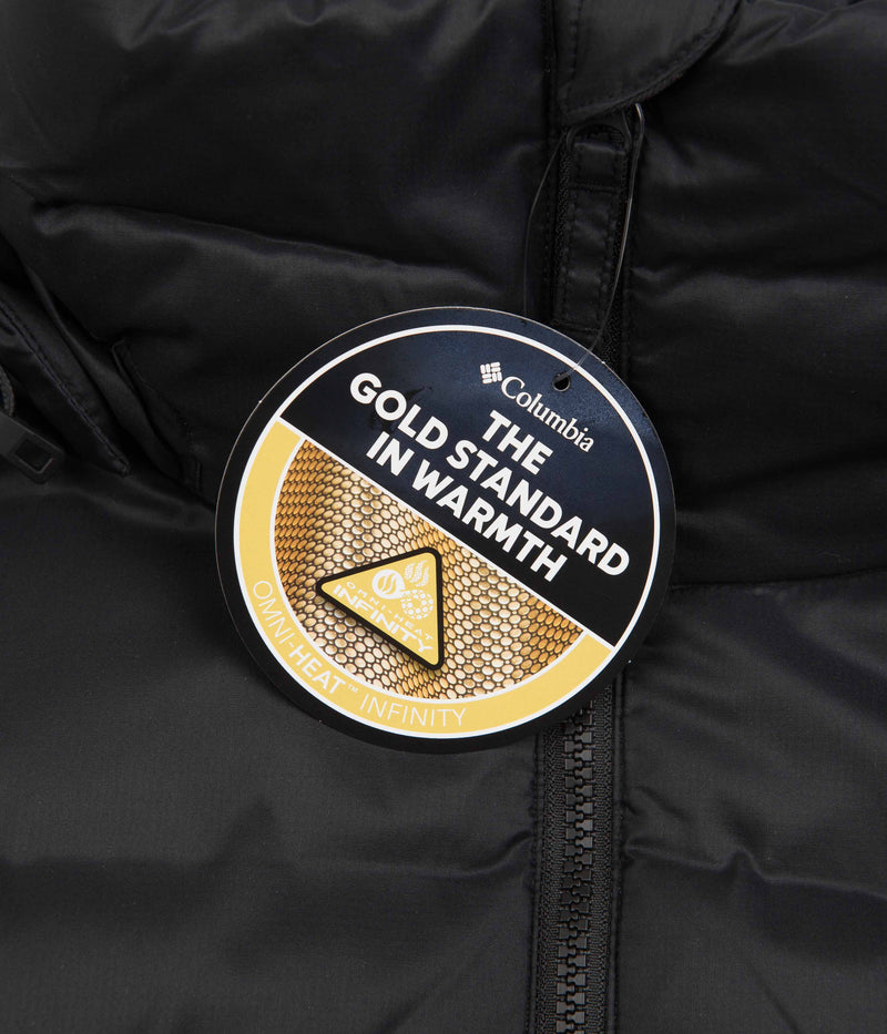 Columbia Bulo Point II Down Jacket in Black Shiny and Black