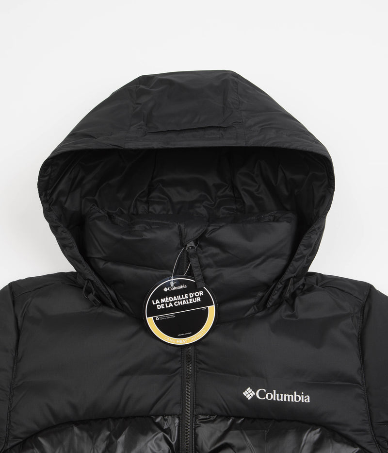 Columbia Bulo Point II Down Jacket in Black Shiny and Black
