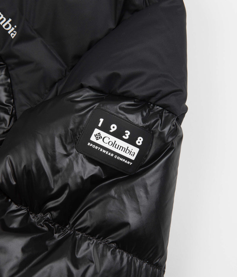 Columbia Bulo Point II Down Jacket in Black Shiny and Black