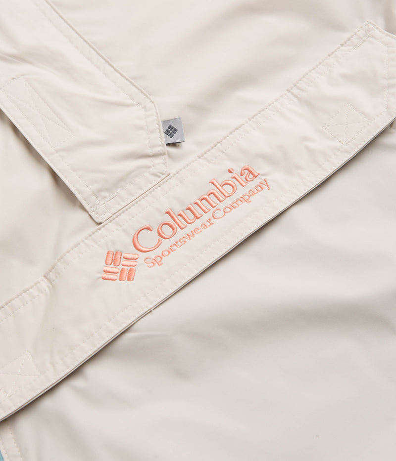 Columbia Challenger Pullover Jacket in Dark Stone and Stone Blue