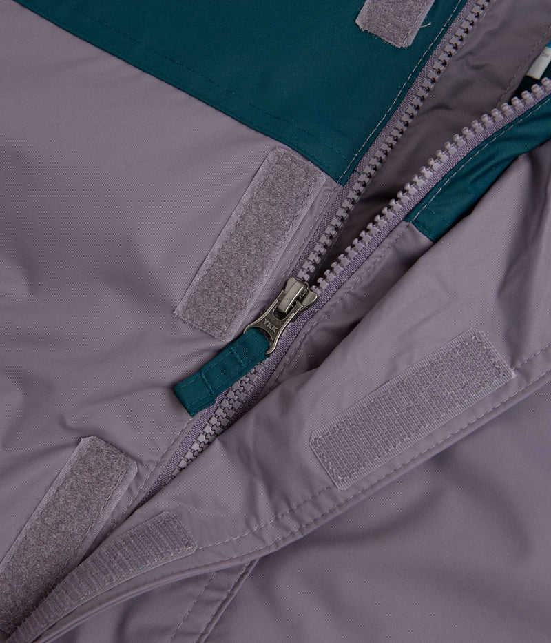 Columbia Challenger Pullover Jacket in Granite Purple and Night Wave