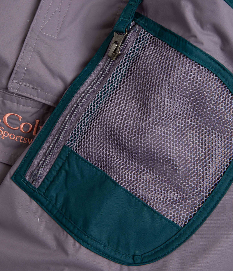 Columbia Challenger Pullover Jacket in Granite Purple and Night Wave