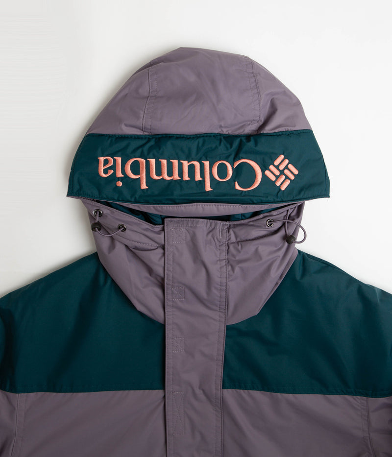 Columbia Challenger Pullover Jacket in Granite Purple and Night Wave