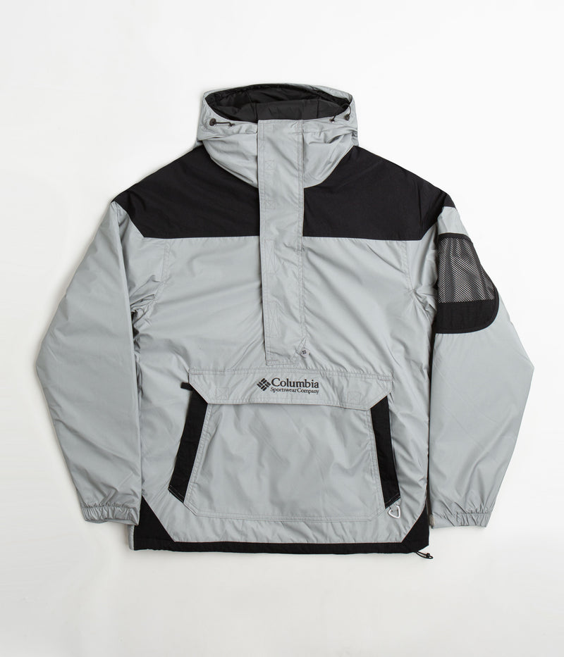 Columbia Challenger Remastered Pullover Jacket in Silver Sheen and Black