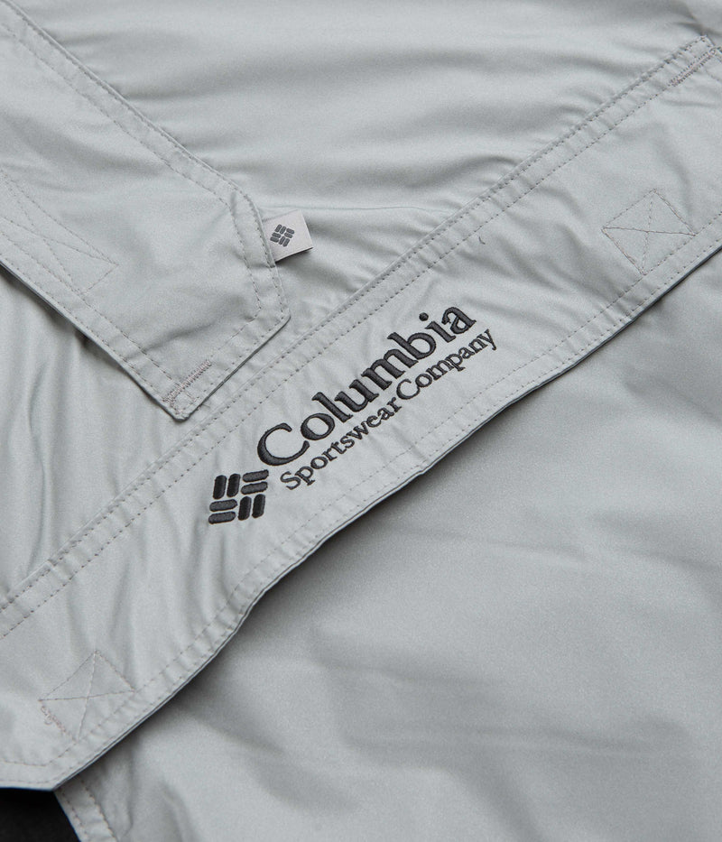 Columbia Challenger Remastered Pullover Jacket in Silver Sheen and Black