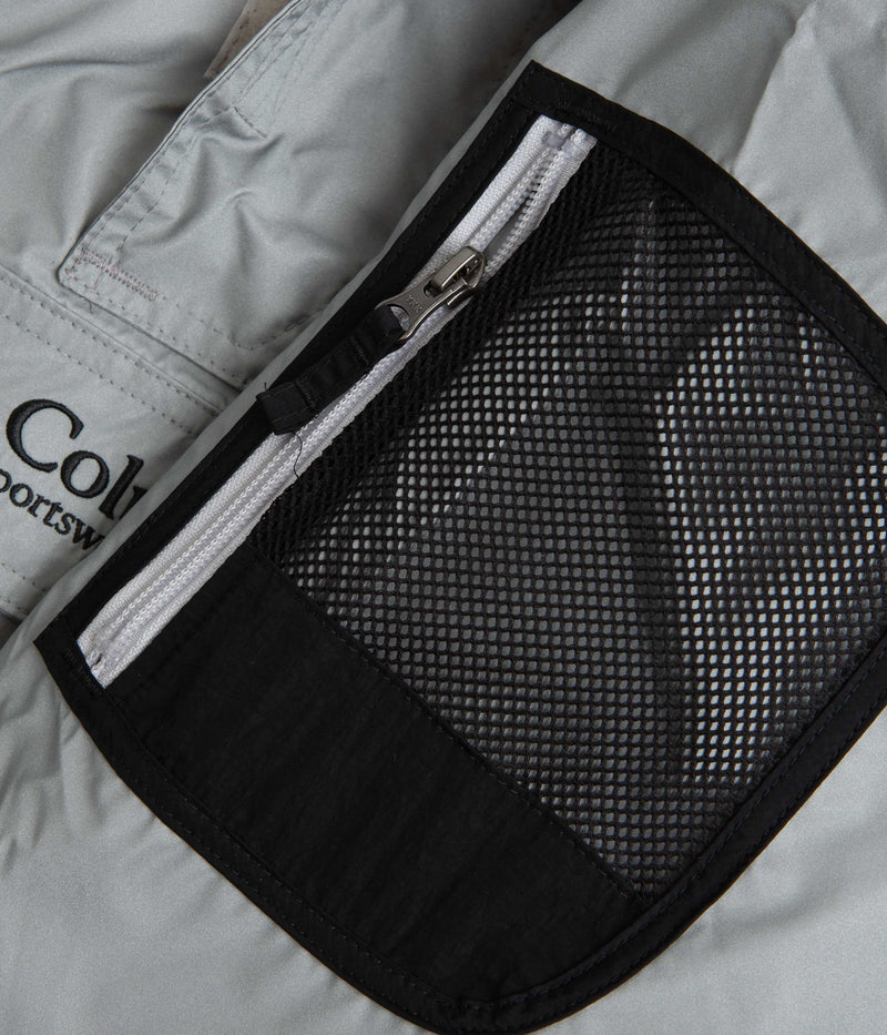 Columbia Challenger Remastered Pullover Jacket in Silver Sheen and Black