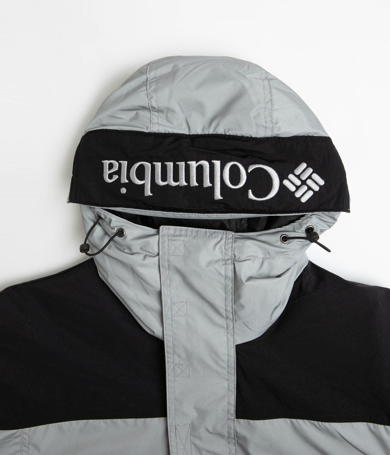 Columbia Challenger Remastered Pullover Jacket in Silver Sheen and Black
