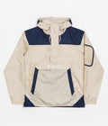 Columbia Challenger Windbreaker Jacket in Ancient Fossil and Collegiate Navy
