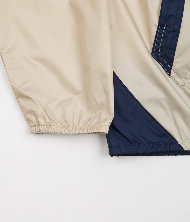 Columbia Challenger Windbreaker Jacket in Ancient Fossil and Collegiate Navy