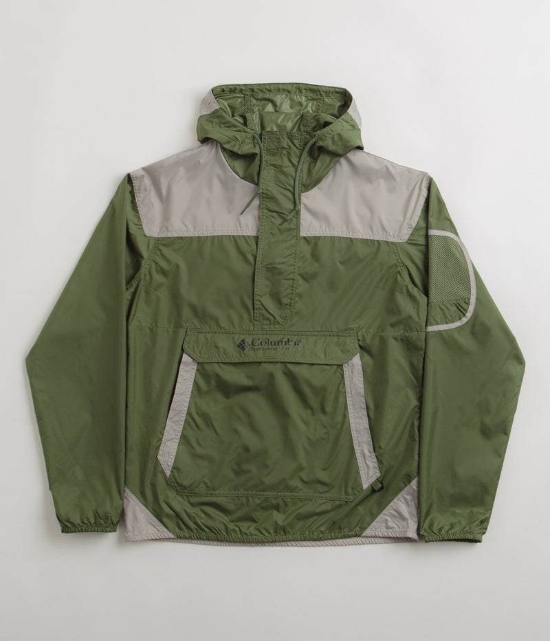 Columbia Challenger Windbreaker Jacket in Canteen and Flint Grey