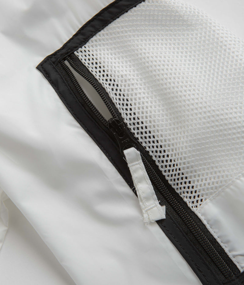 Columbia Challenger Windbreaker Jacket in White and Black