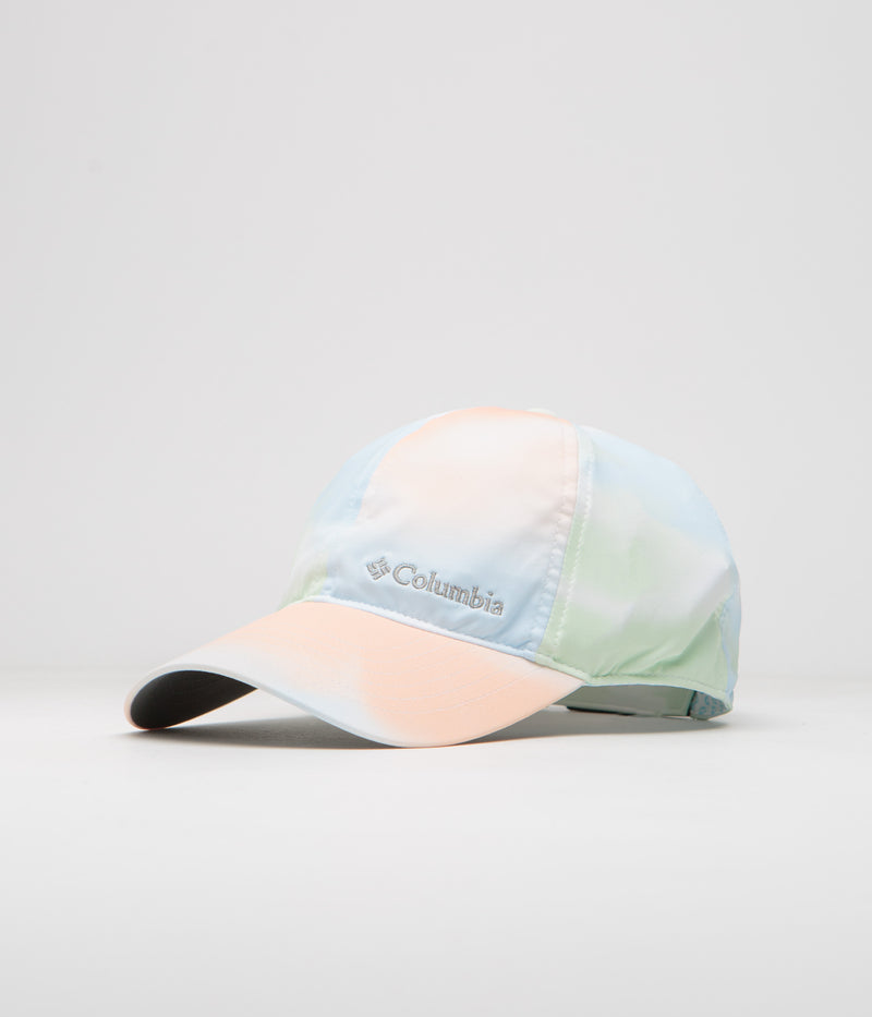 Columbia Coolhead Cap in White and Undercurrent Print
