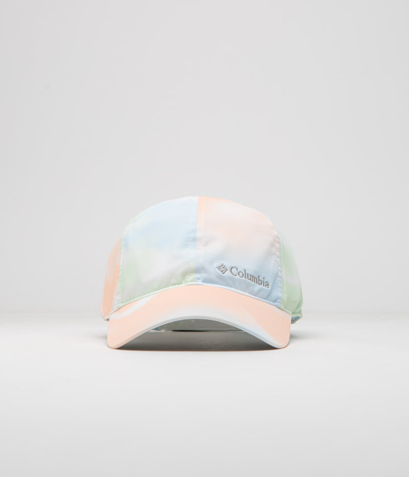 Columbia Coolhead Cap in White and Undercurrent Print