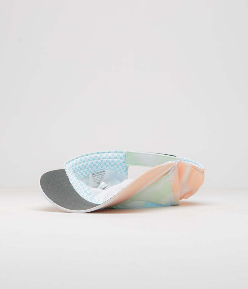 Columbia Coolhead Cap in White and Undercurrent Print
