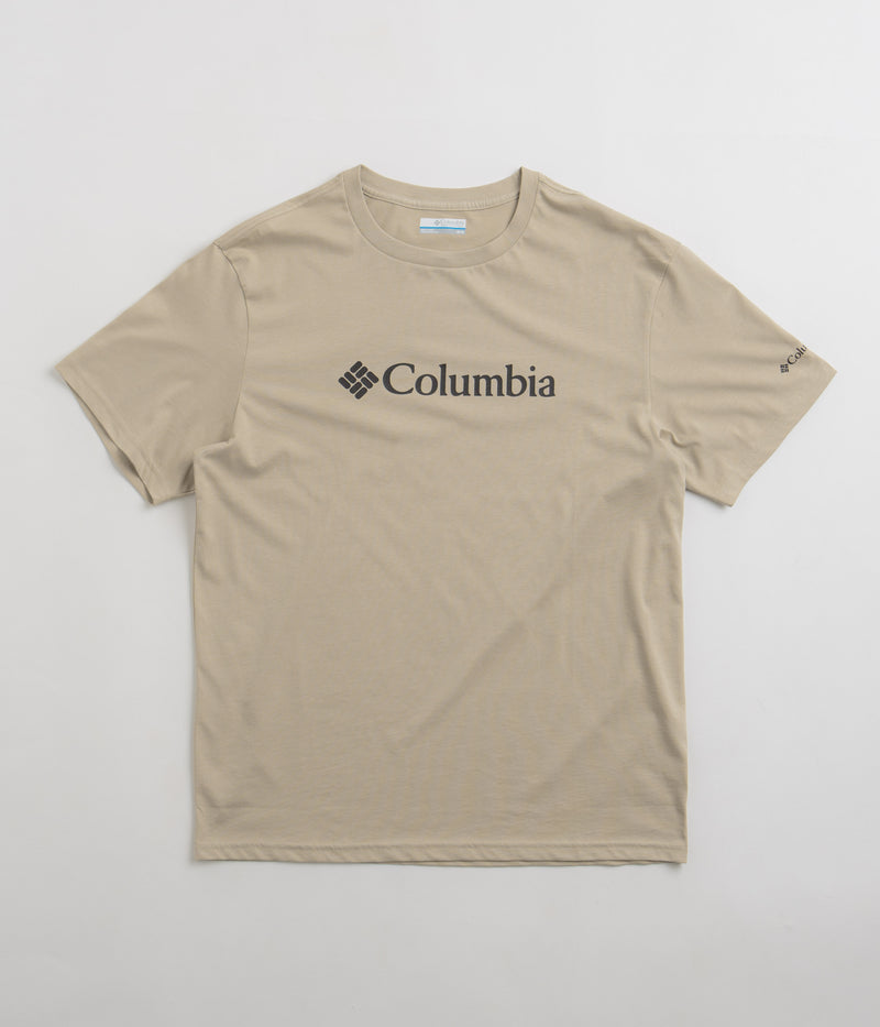 Columbia CSC Basic Logo T-Shirt in Ancient Fossil and CSC Branded Graphic