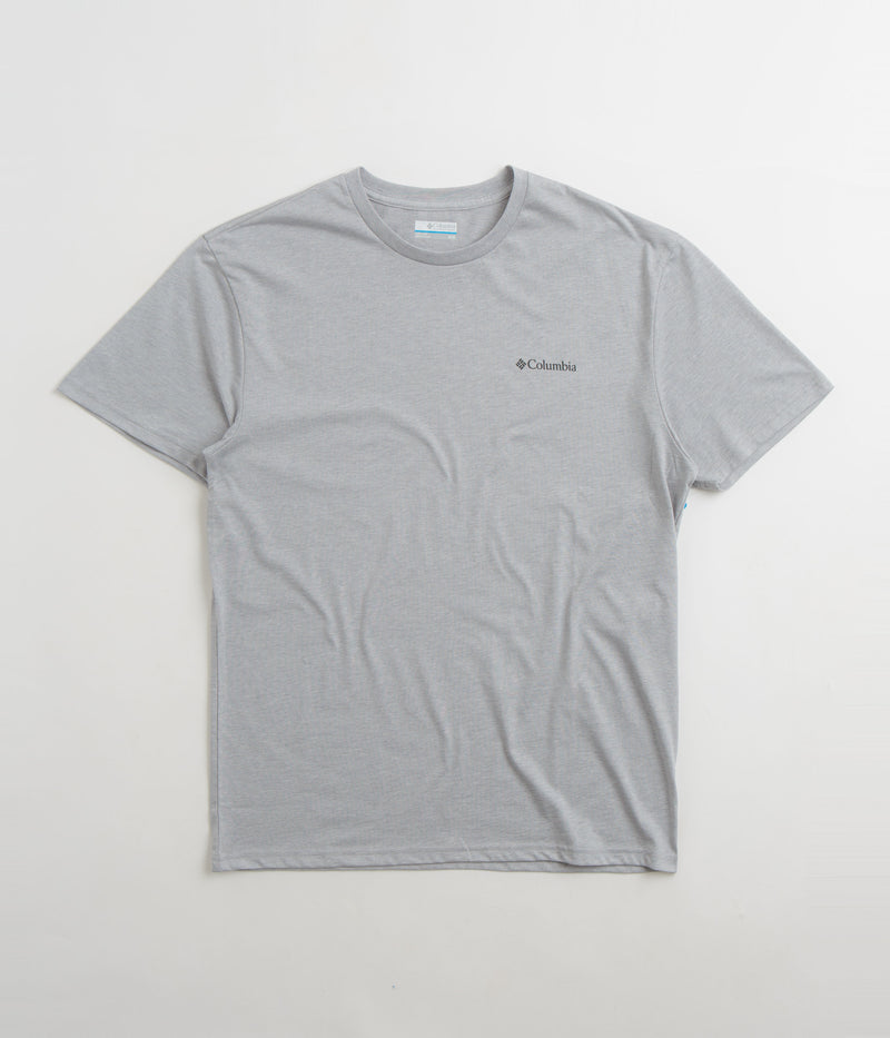 Columbia CSC Basic Logo T-Shirt in Grey Heather and Black